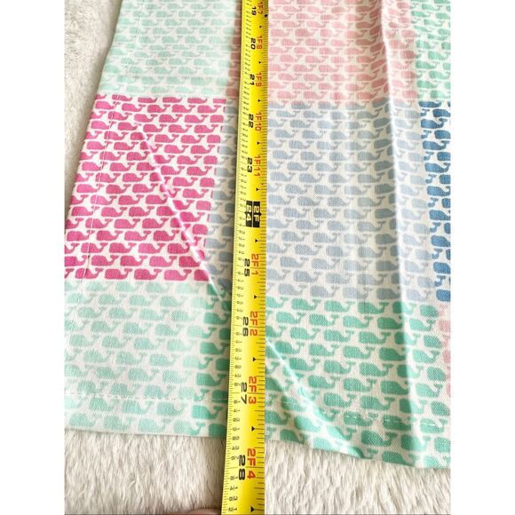 Pastel color Vineyard Vines - whale patch placemat/ decorative dish cloth - 17 1 - Picture 6 of 7